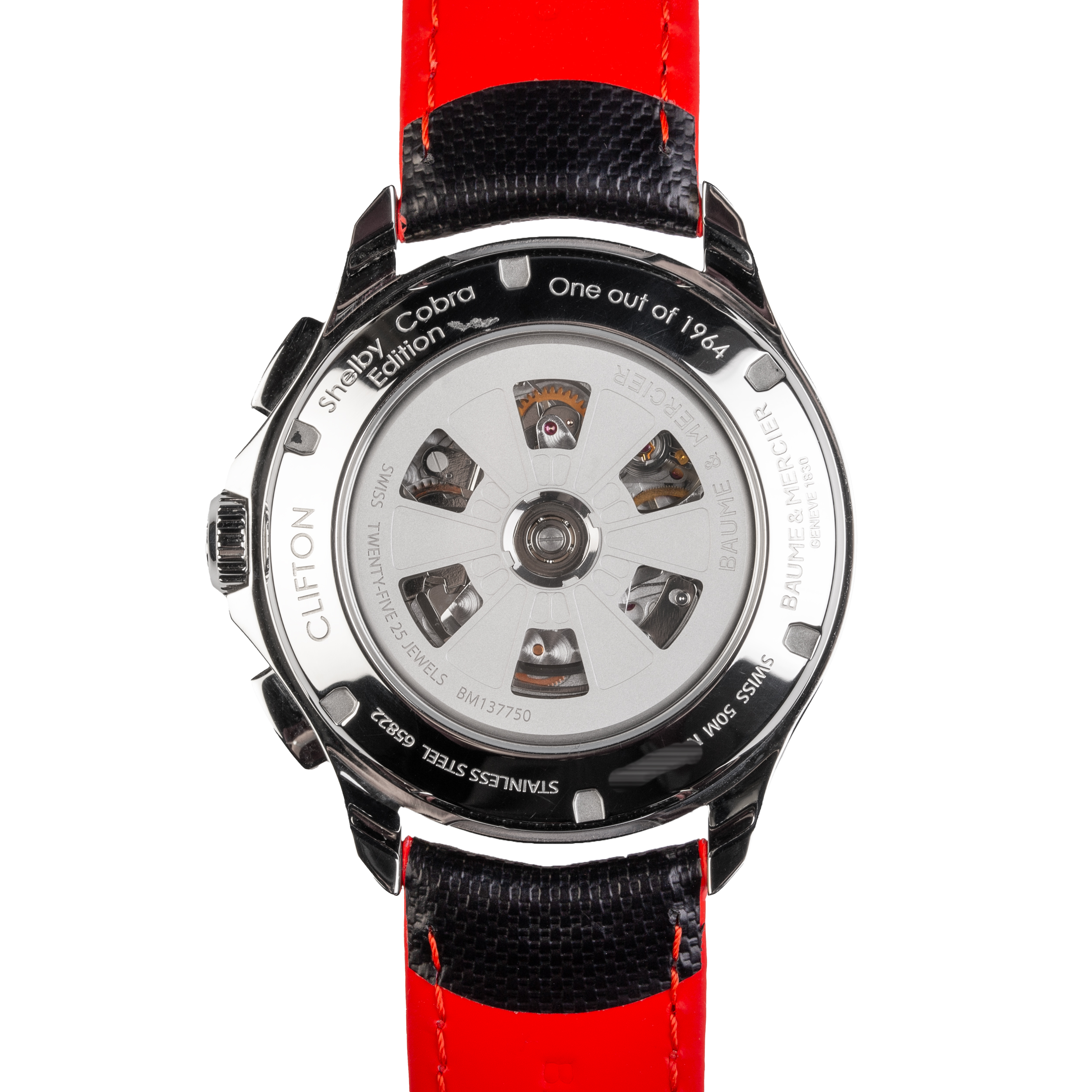 Montre Baume et Mercier Clifton Club Shelby Cobra automatique 44 mm Full Set 2018