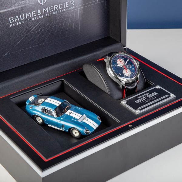 Montre Baume et Mercier Clifton Club Shelby Cobra automatique 44 mm Full Set 2018