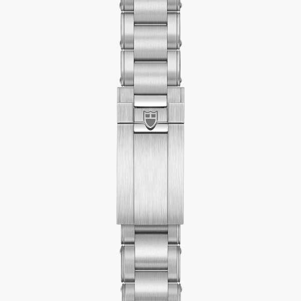 Montre Tudor Black Bay METAS automatique lunette noire cadran noir bracelet acier trois mailles 41 mm M7941A1A0NU-0001