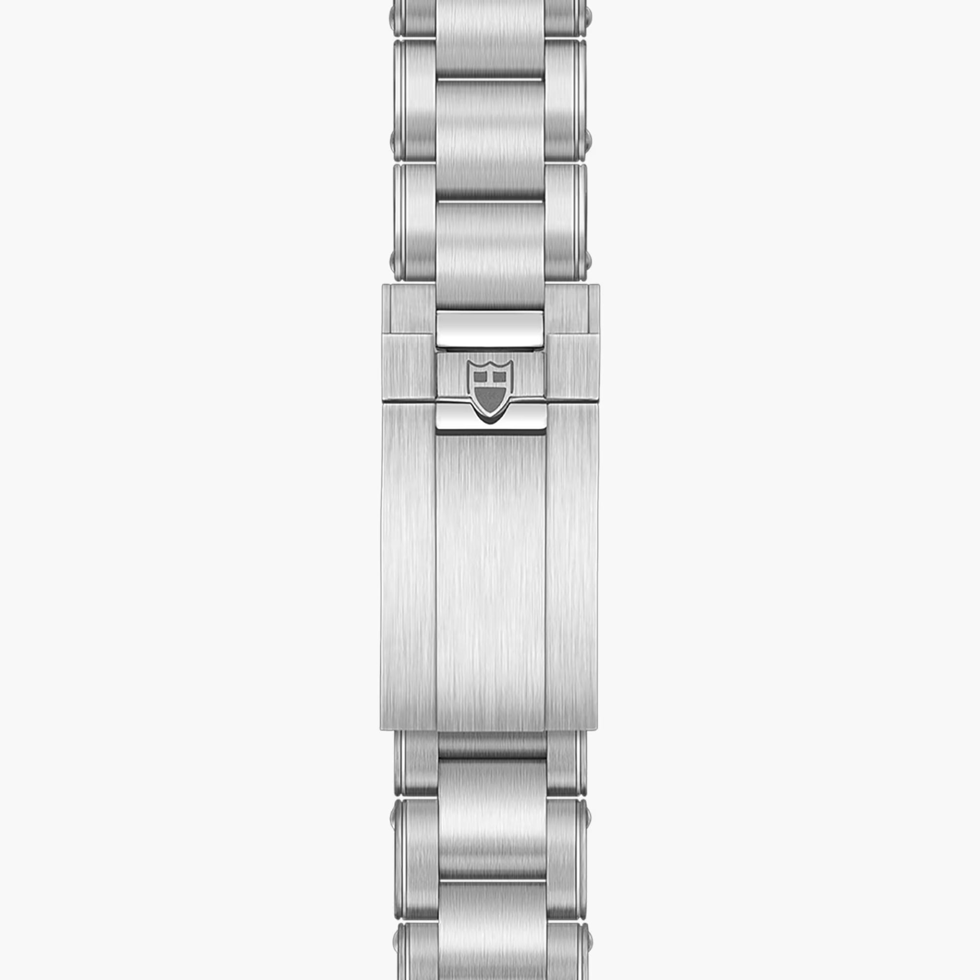 Montre Tudor Black Bay METAS automatique lunette noire cadran noir bracelet acier trois mailles 41 mm M7941A1A0NU-0001