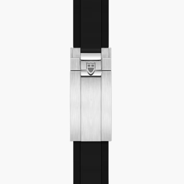 Montre Tudor Black Bay METAS lunette acier disque bleu mat automatique cadran noir bracelet caoutchouc noir 41 mm M7941A1A0NU-00