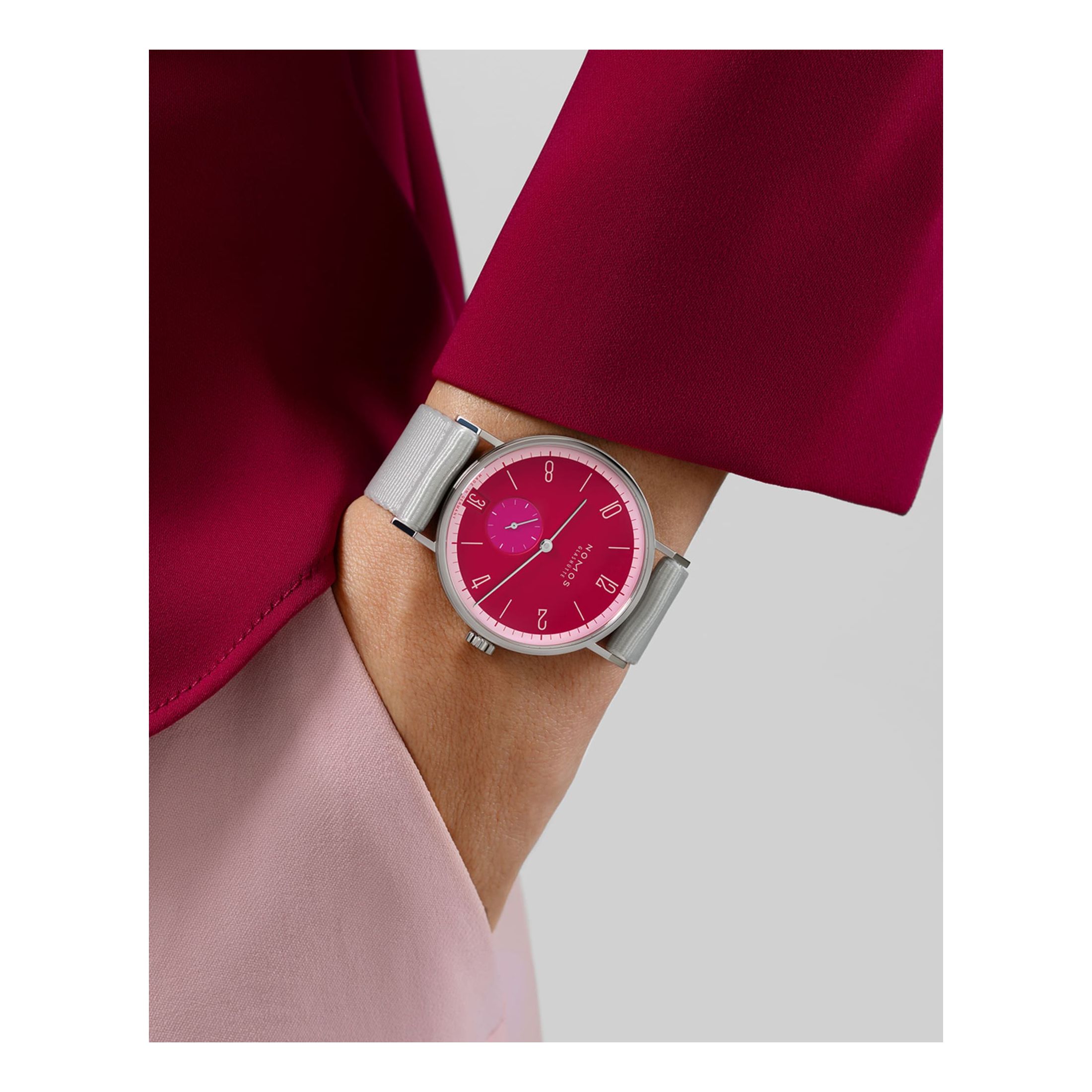 Nomos Tangente 38 Date Chili Watch Limited 175 years mechanical