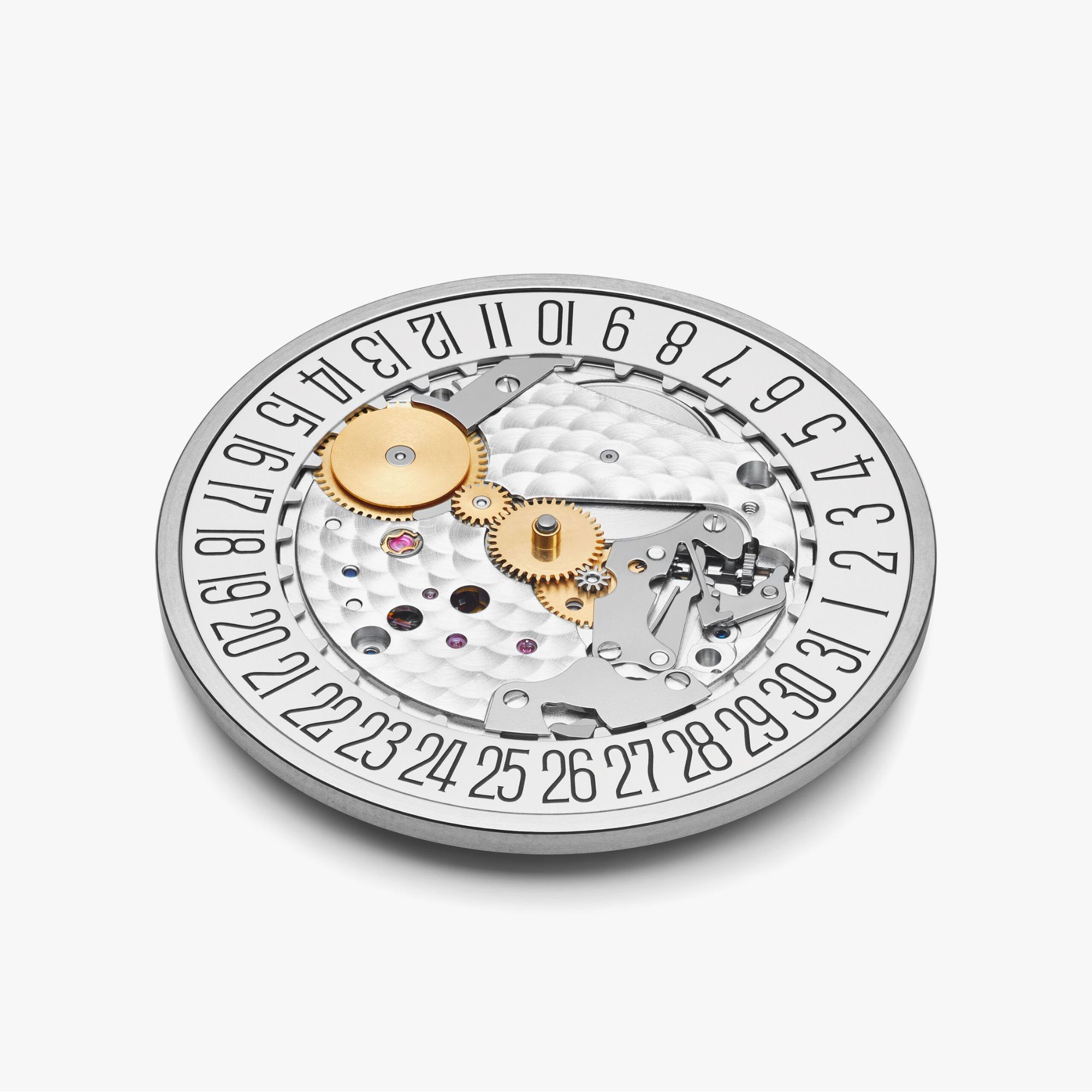 Montre Nomos Tangente 38 Date Stop - Ed. limitée 175 ans mécanique bracelet textile gris 37,5 mm