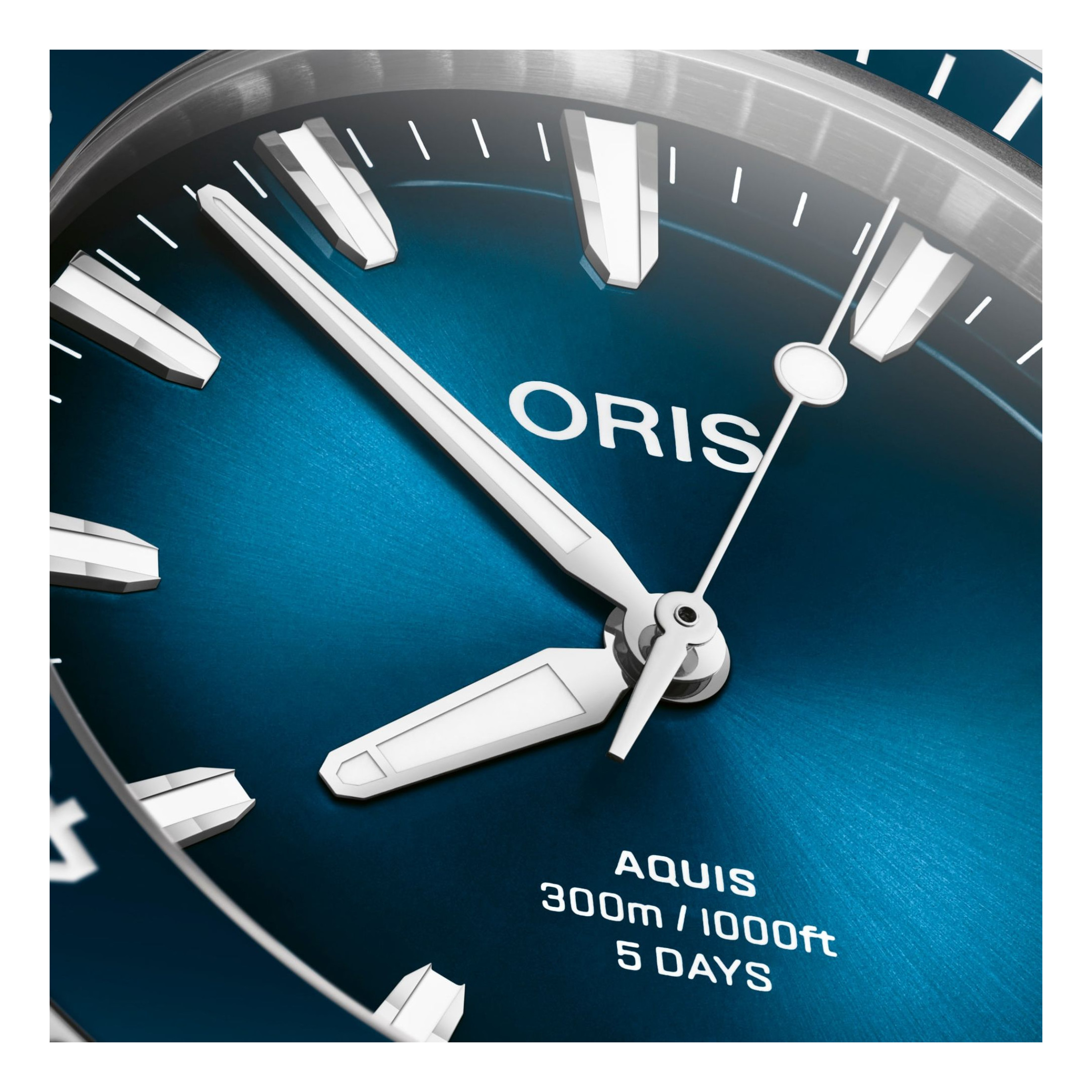 Oris Plongée Aquis Date Caliber 400 watch automatic blue steel