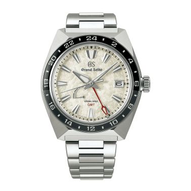 Montre Grand Seiko Sport Tokyo Lion GMT Titane Spring Drive cadran champagne bracelet titane 44,5 mm