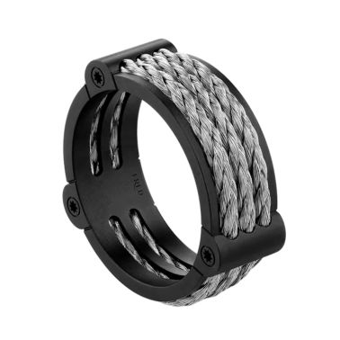 Bague Fred Force 10 Winch grand modèle en titane et acier