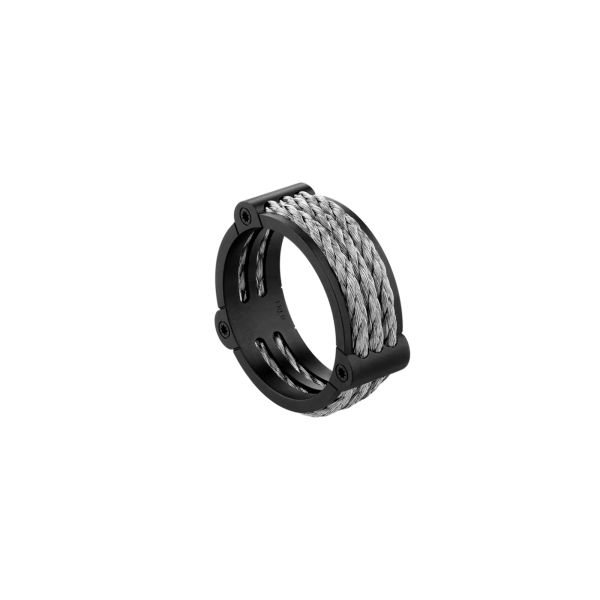 Bague Fred Force 10 Winch grand modèle en titane et acier