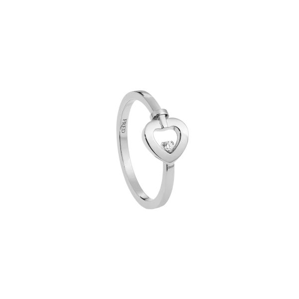 Fred Pretty Woman Mini ring in white gold and diamond