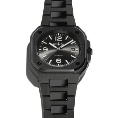 Montre Bell & Ross BR 05 Black Ceramic automatique cadran noir bracelet céramique 41 mm