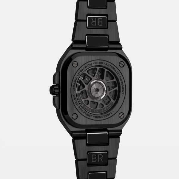 Montre Bell & Ross BR 05 Black Ceramic automatique cadran noir bracelet céramique 41 mm