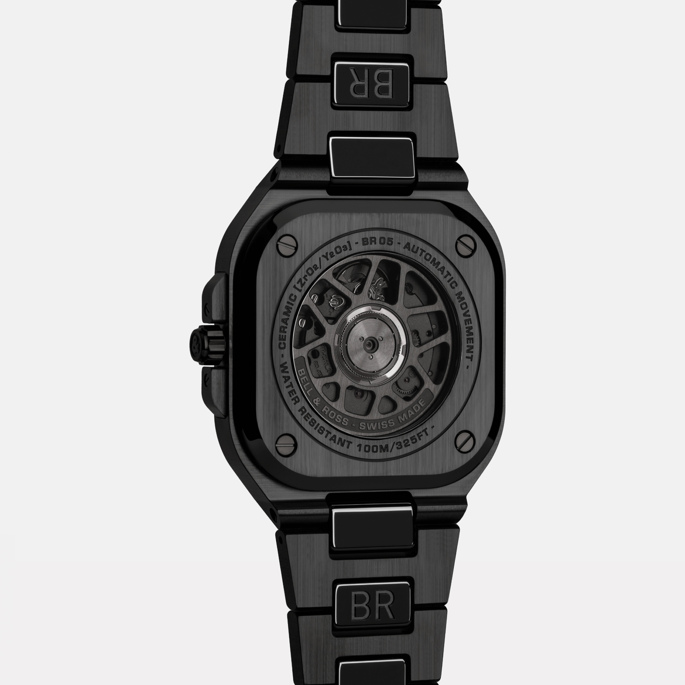 Montre Bell & Ross BR 05 Black Ceramic automatique cadran noir bracelet céramique 41 mm