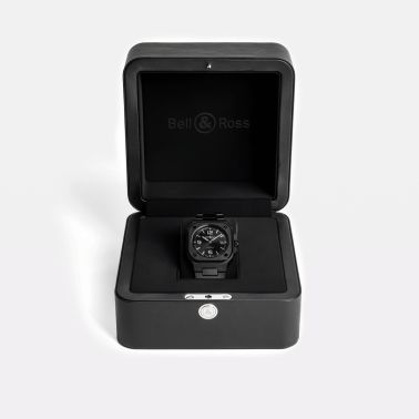 Montre Bell & Ross BR 05 Black Ceramic automatique cadran noir bracelet céramique 41 mm