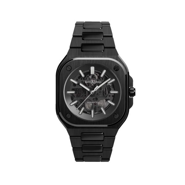 Bell & Ross BR 05 Skeleton Black Ceramic automatic black dial ceramic bracelet 41 mm