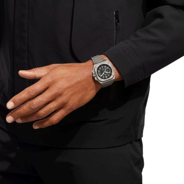 Montre Bell & Ross BR-X5 Black Titanium automatique cadran noir bracelet titane 41 mm