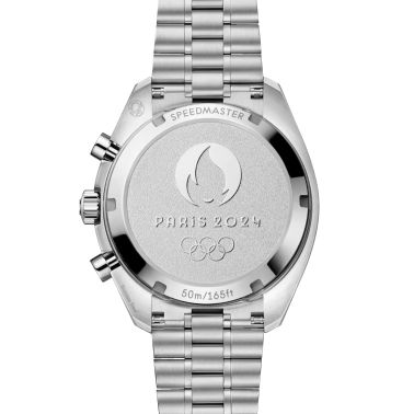 Omega Speedmaster Chronoscope "Paris 2024" Olympic Games Mechanical Chronograph silver dial steel bracelet 43 mm