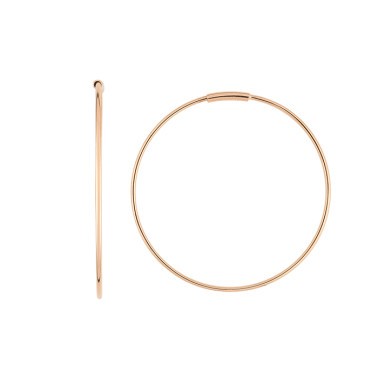 Créoles Ginette NY Circles en or rose