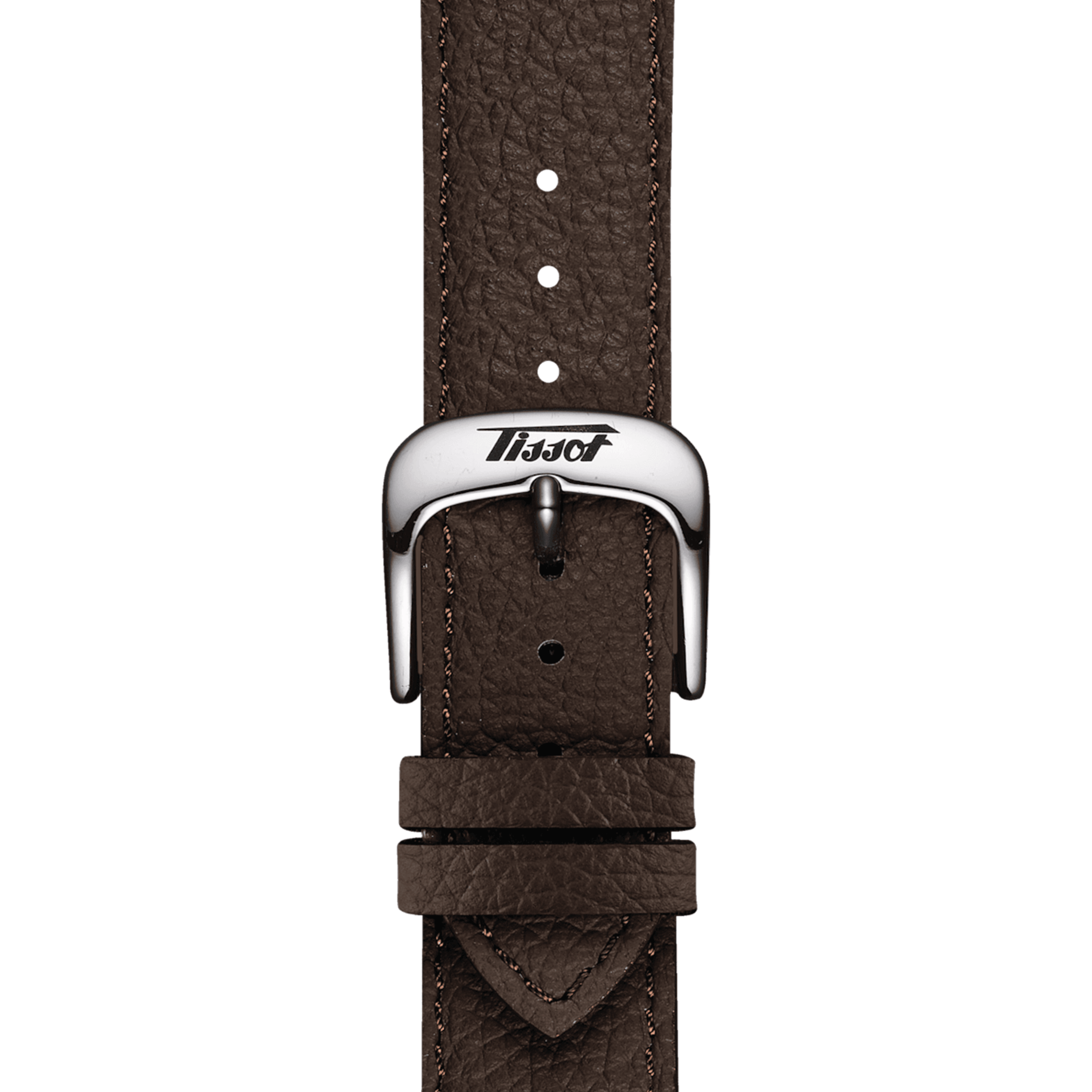 Tissot Heritage COSC 1938 automatic watch anthracite dial brown leather strap 39 mm T142.464.16.062.00