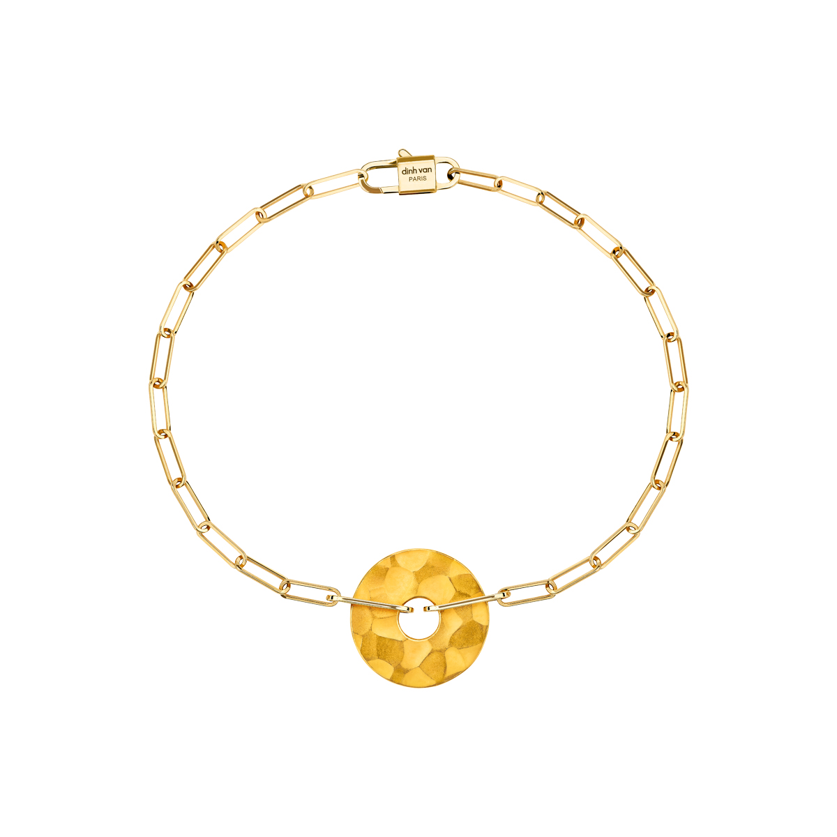 Bracelet dinh van Pi en or jaune