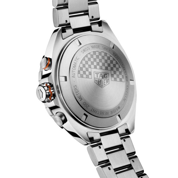 Montre TAG Heuer Formula 1 Chronograph automatique cadran vert bracelet acier 44 mm CAZ201H.BA0876