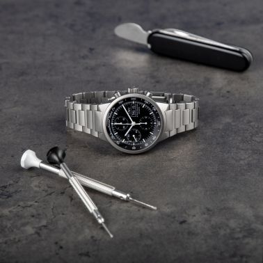 Montre IWC GST Chronographe Titane automatique 39 mm circa 2000