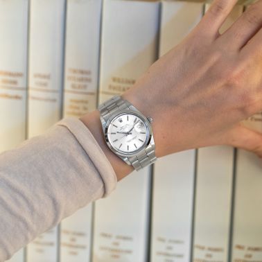 Montre Rolex Oyster Perpetual Date 15000 automatique 34 mm 1988