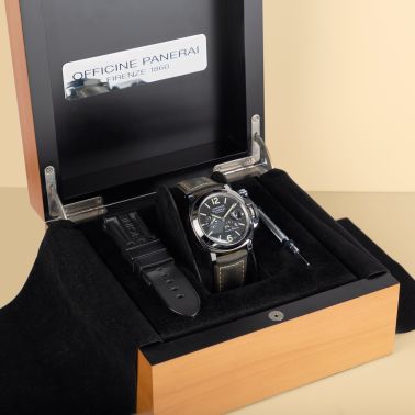 Montre Panerai Luminor Power Reserve Automatic Acciaoio PAM 1090 automatique 44 mm Full Set 2018