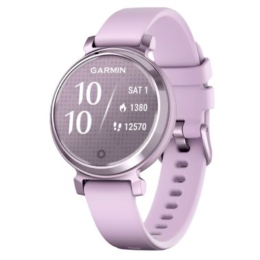 Garmin Lily 2 Metallic Lilac Watch silicone bracelet 35.4 mm