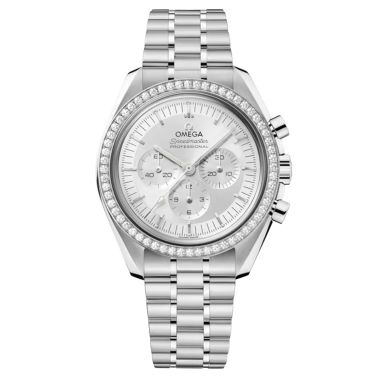 Omega Speedmaster Moonwatch Professional Chronograph Co-Axial Master Chronometer Canopus gold Diamonds Bezel 42 mm