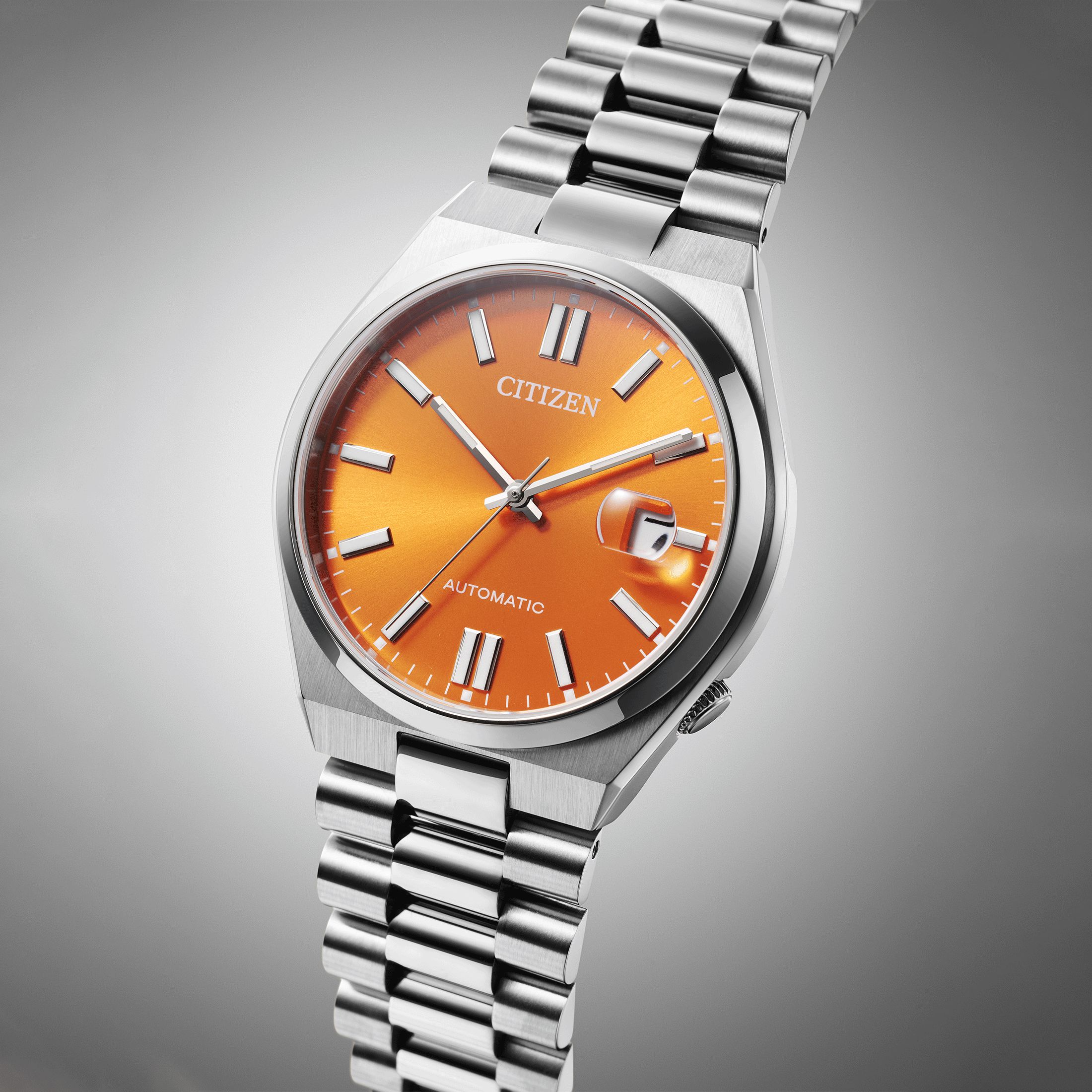 Citizen Tsuyosa Magu orange dial NJ0151-88Z Lepage