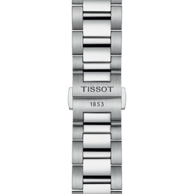 Tissot T-Classic PR 100 Chronograph quartz watch blue dial steel bracelet 40 mm T150.417.11.041.00