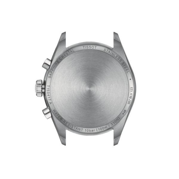 Montre Tissot T-Classic PR 100 Chronograph quartz cadran vert bracelet acier 40 mm T150.417.11.091.00