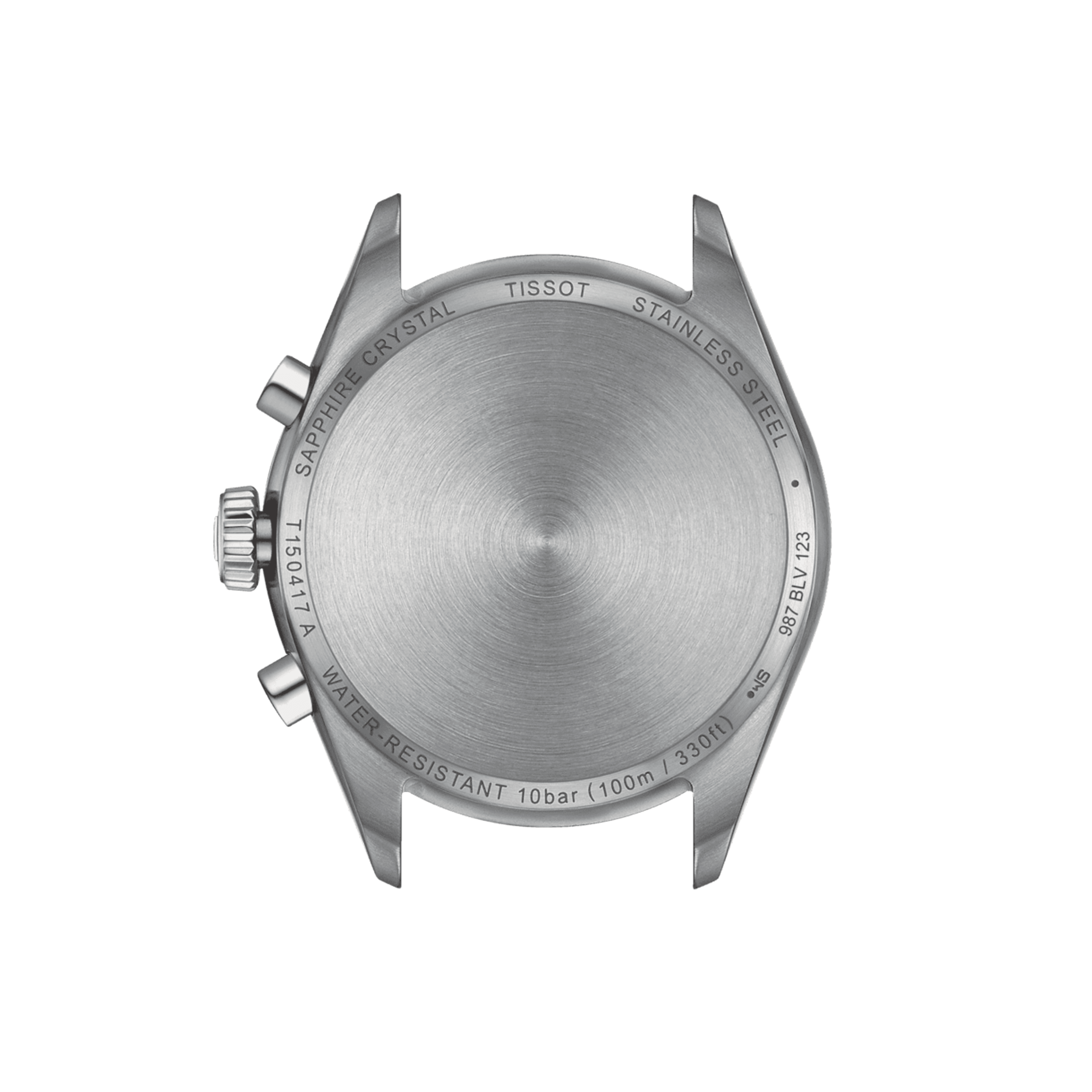 Tissot T-Classic PR 100 Chronograph quartz watch green dial steel bracelet 40 mm T150.417.11.091.00