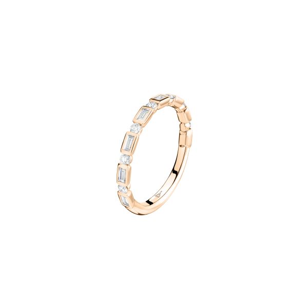 Alliance Lepage Inspirante en or rose et diamants lead050