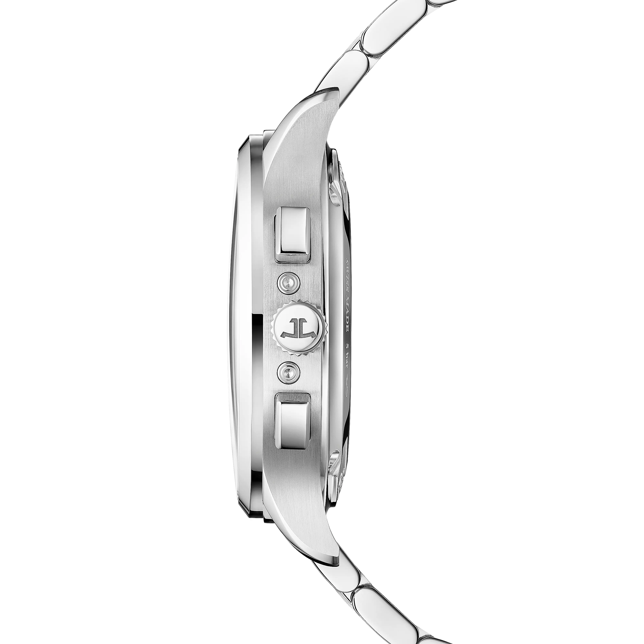 Jaeger-LeCoultre Master Control Chronograph Calendar automatic blue dial steel bracelet 40 mm