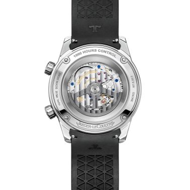 Jaeger-LeCoultre Polaris Date automatic grey lacquered dial rubber strap 42 mm