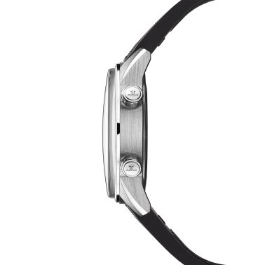 Jaeger-LeCoultre Polaris Date automatic grey lacquered dial rubber strap 42 mm