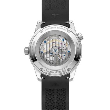 Jaeger-LeCoultre Polaris Geographic automatic grey lacquered dial rubber strap 42 mm