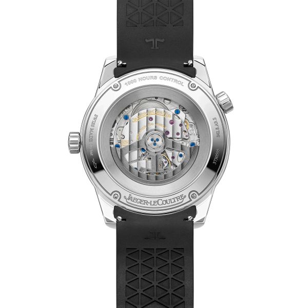 Jaeger-LeCoultre Polaris Geographic automatic grey lacquered dial rubber strap 42 mm