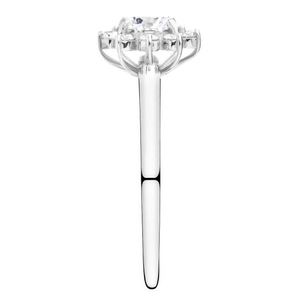 Lepage Marguerite ring in white gold and diamonds
