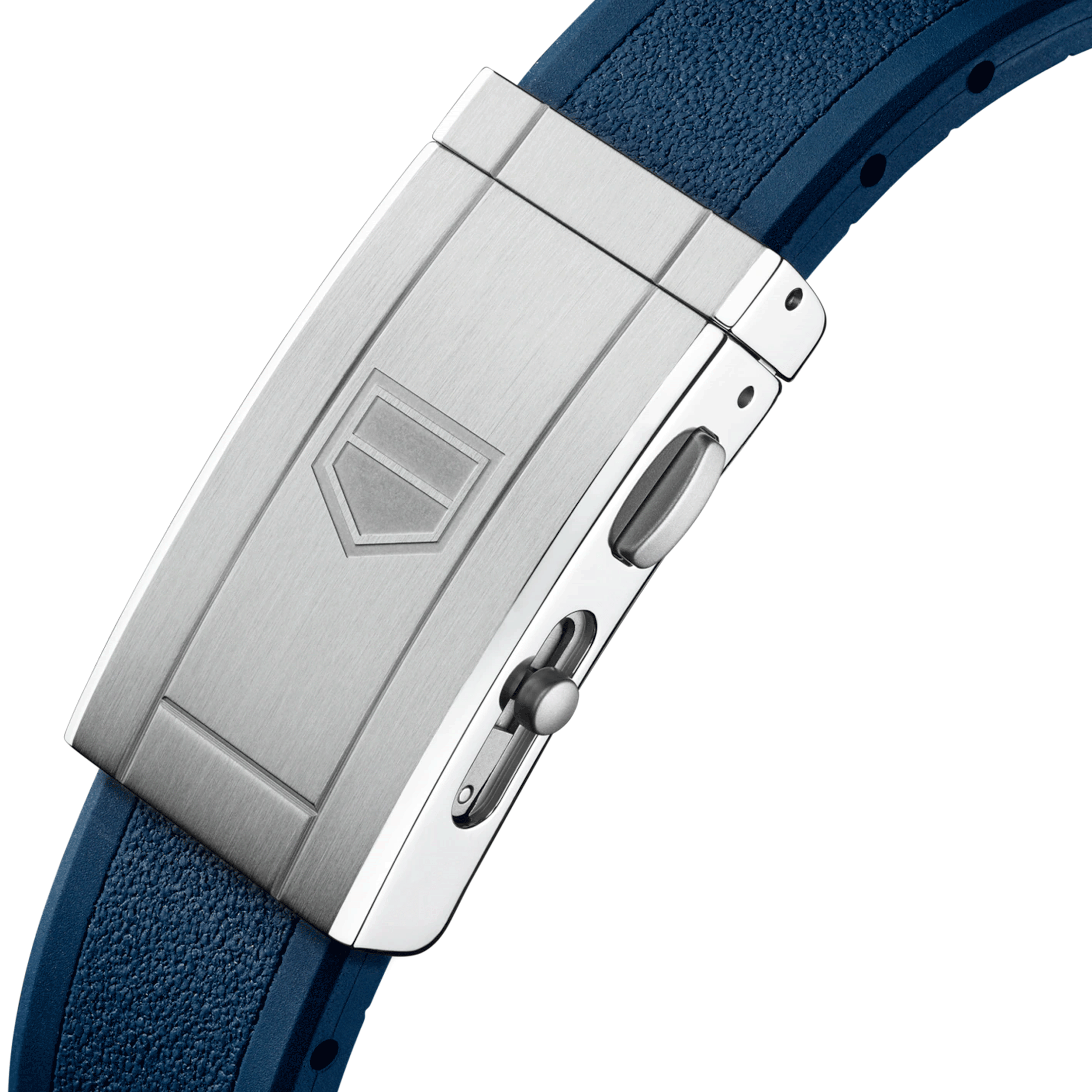 TAG Heuer Aquaracer Professional 300 GMT automatic watch blue dial blue rubber strap 42 mm