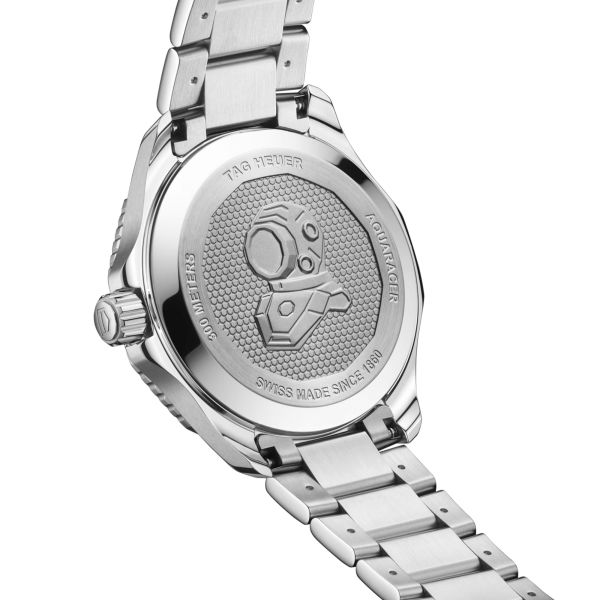 TAG Heuer Aquaracer Professional 300 GMT automatic watch blue dial steel bracelet 42 mm