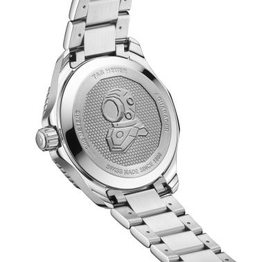 Montre TAG Heuer Aquaracer Professional 300 GMT automatique cadran vert bracelet acier 42 mm WBP5115.BA0013