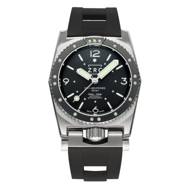 Montre ZRC Grands Fonds 300 MN64 Réédition automatique bracelet caoutchouc 41,5 mm