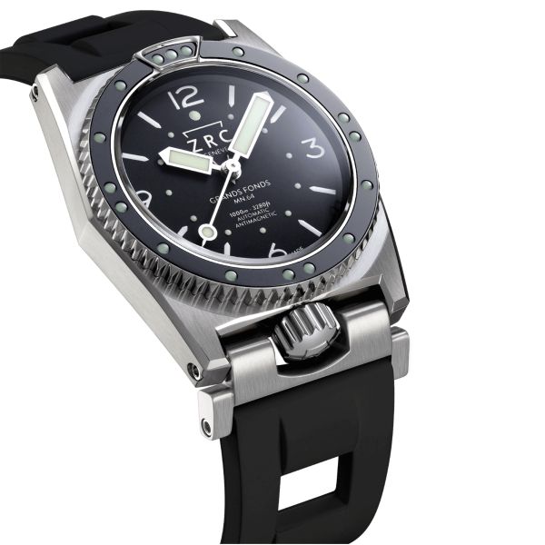 ZRC Grands Fonds 300 MN64 Réédition automatic rubber strap 41,5 mm