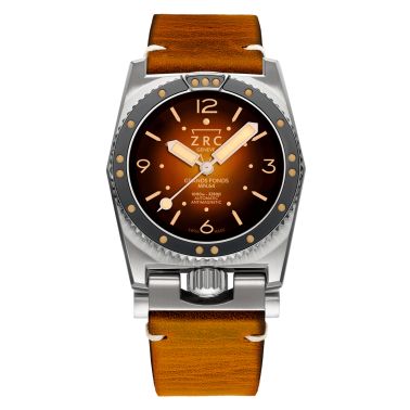 ZRC Grands Fonds 300 MN64 Reissue automatic tropicalized dial leather strap 41,5 mm