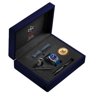 ZRC Grands Fonds 300 MN64 Phénix Q157 automatic blue dial rubber strap 41,5 mm