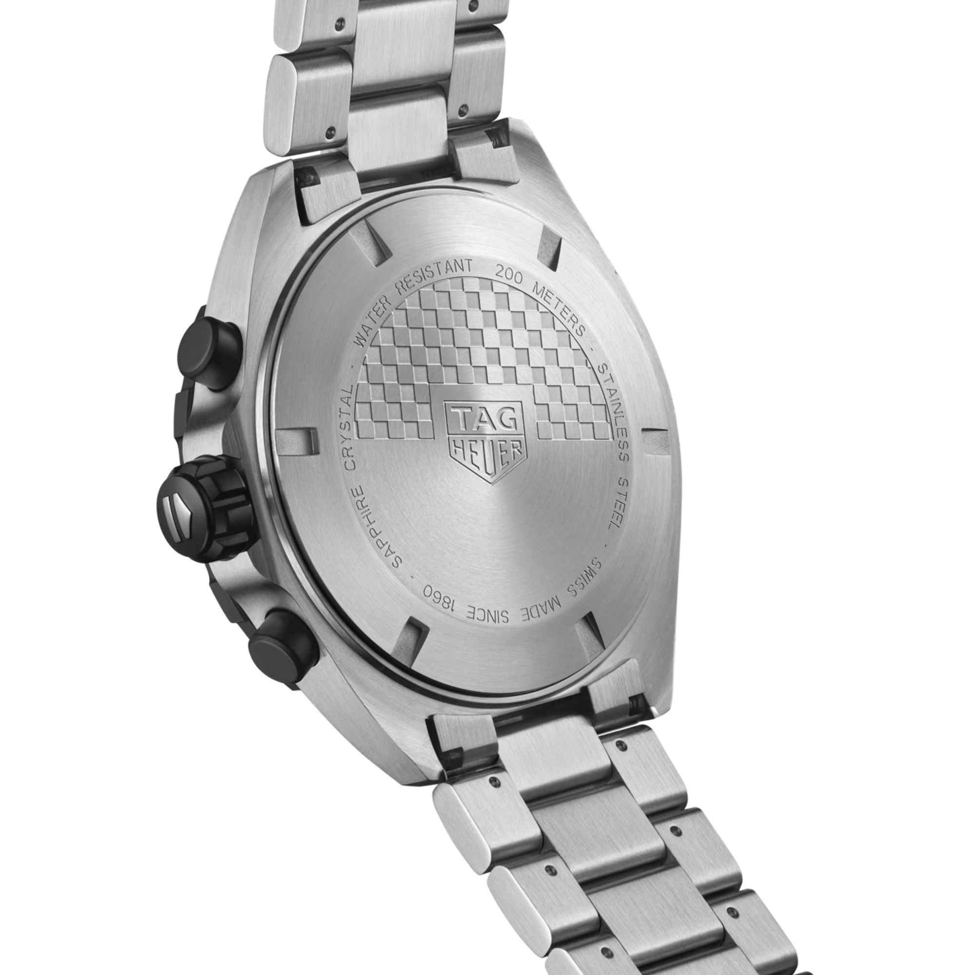 TAG Heuer Formula 1 Colors quartz watch yellow dial steel bracelet 43 mm