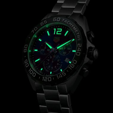 TAG Heuer Formula 1 Colors quartz watch blue dial steel bracelet 43 mm