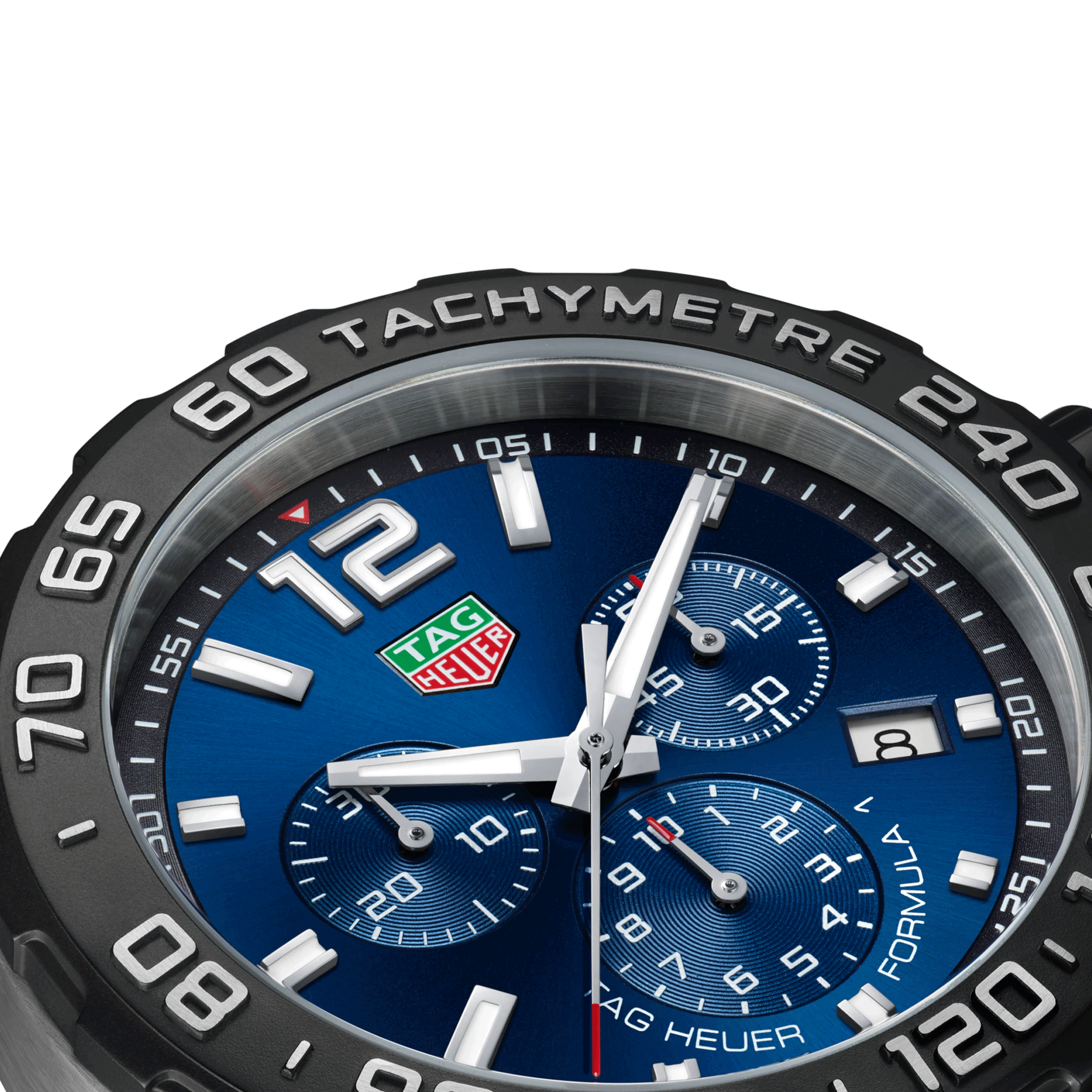 TAG Heuer Formula 1 Colors quartz watch blue dial steel bracelet 43 mm