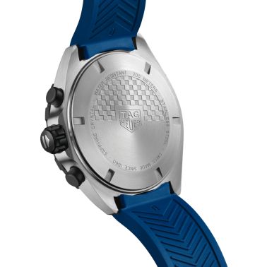 Montre TAG Heuer Formula 1 Colors quartz cadran bleu bracelet caoutchouc bleu 43 mm CAZ101AV.FT8077